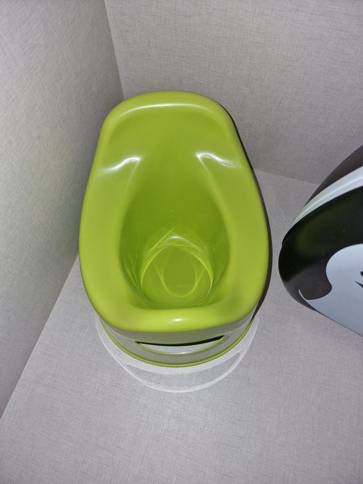 Pote de viagem e pote de casa