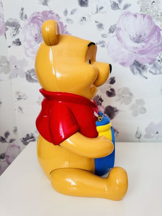Duży zegar,skarbonka Kubuś Puchatek Disney