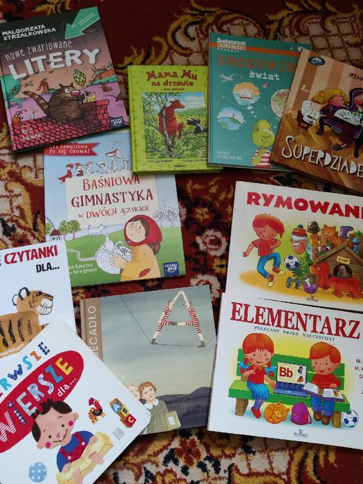 Zestaw fajnych książek dla dziecka 3+ 4+