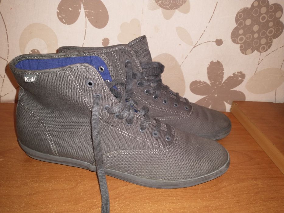 Szare wysokie trampki męskie rozm. 41 Keds