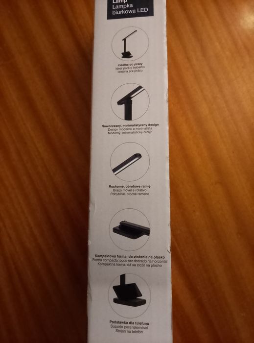 Lampka biurkowa led