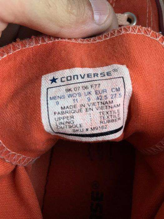 All Star Converse Laranja