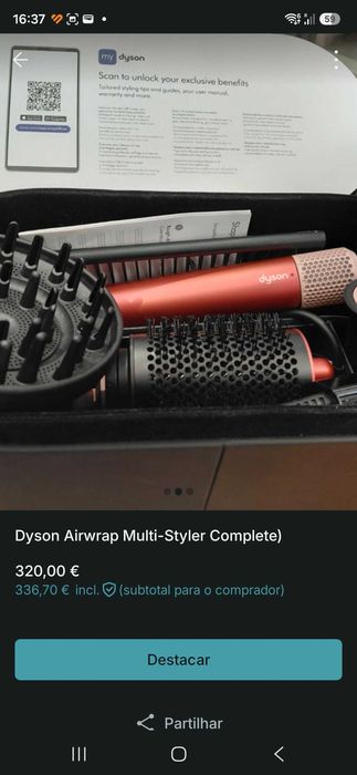 Vendo dyson novo , ultimo modelo