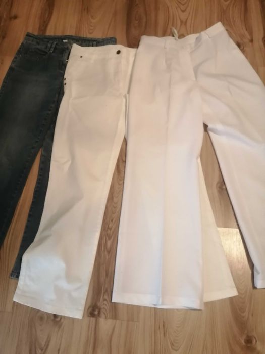 Spodnie w roz. 38, 3 sztuki