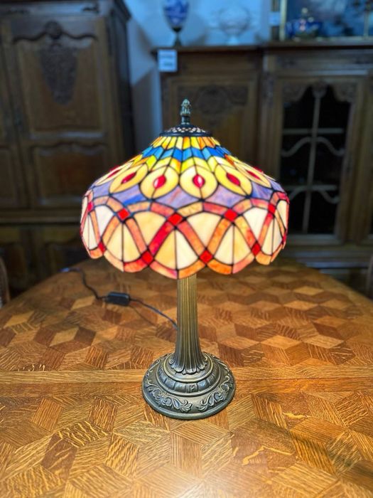 Настільна лампа в стилі Тіффані світильник 7306