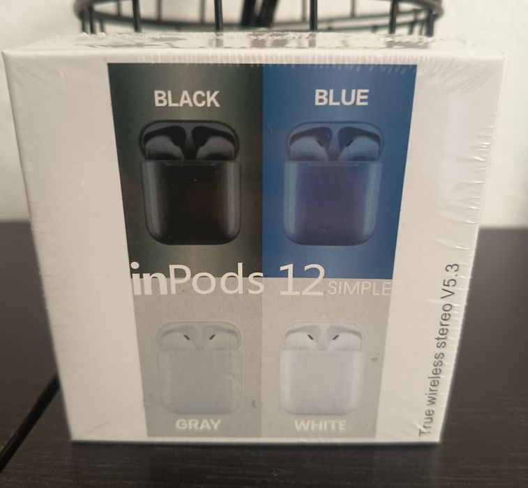 InPod 12 Cores disponíveis Branco e Preto