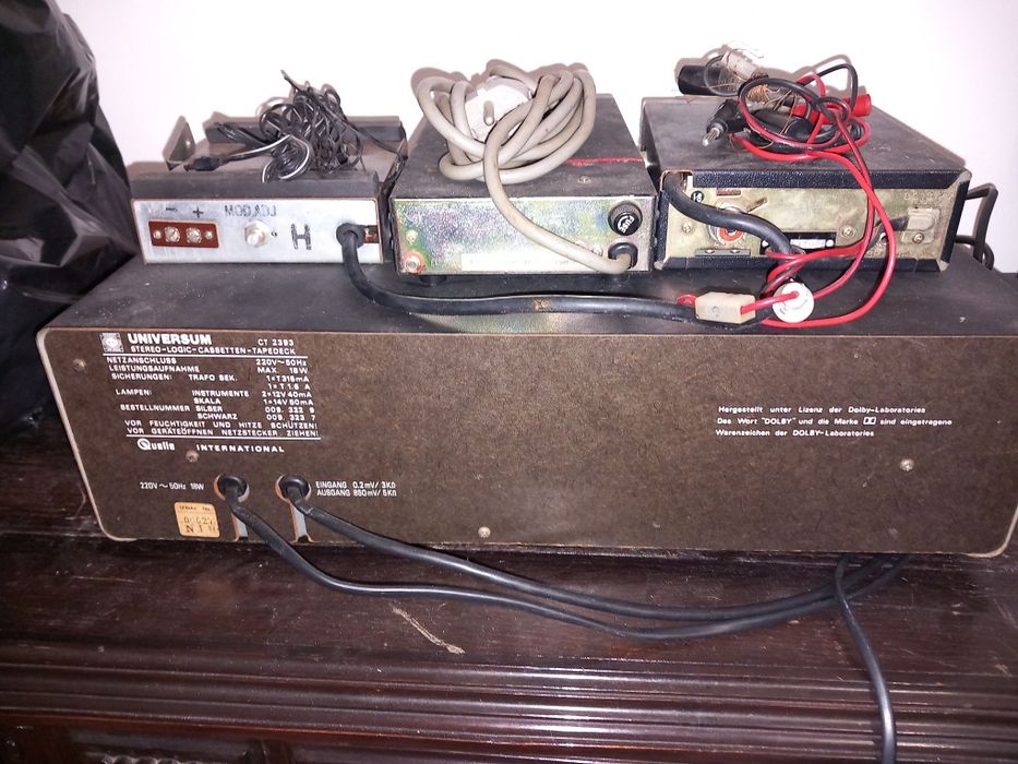 leitor de cassetes profissional