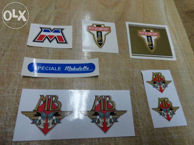 Autocolantes motobecane cady motoconfort mobylette solex