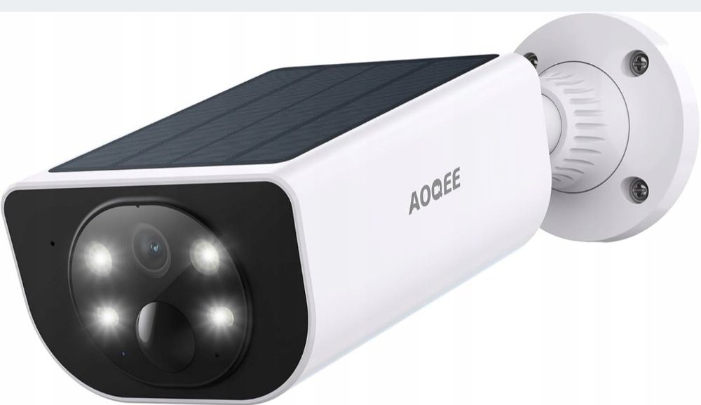 Kamera zewnętrzna WiFi AOQEE na energię słoneczną nowa