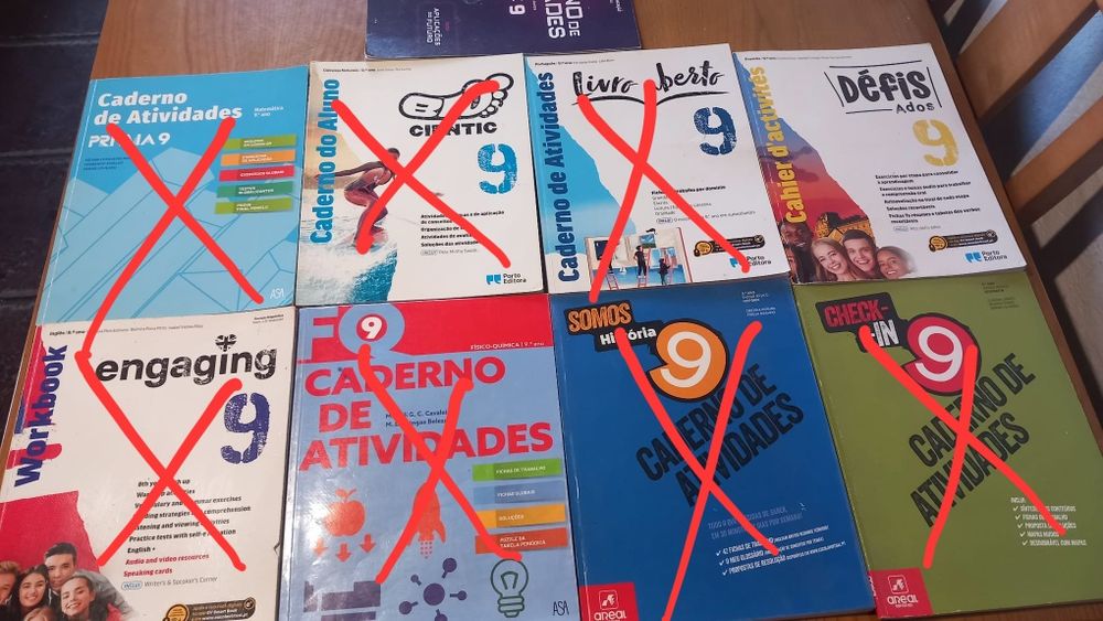 Cadernos de Atividades- 8° e 9° ano