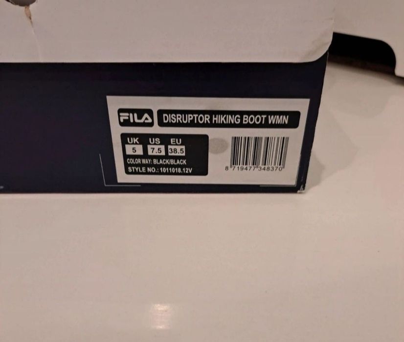 Trapery, buty zimowe damskie Fila