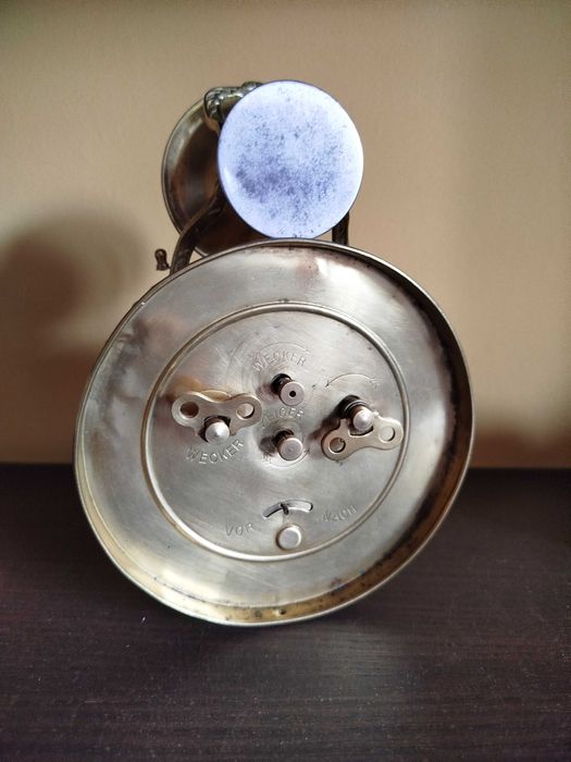 Niemiecki budzik HAU  "PHONOS" ok. 1905 , unikalny