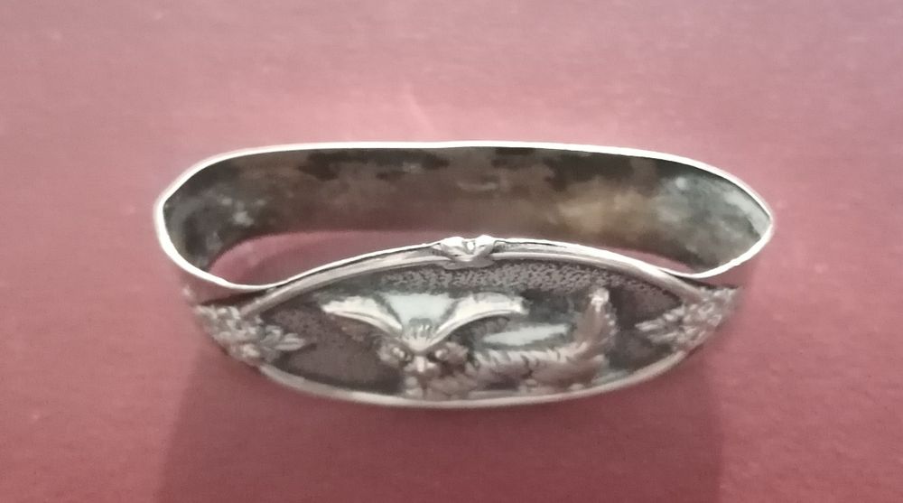 Argola de guardanapo prata