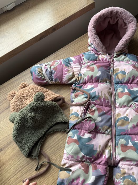 Комбінезон Next 9-12 міс 74-80 см 11 кг + шапка на вибір