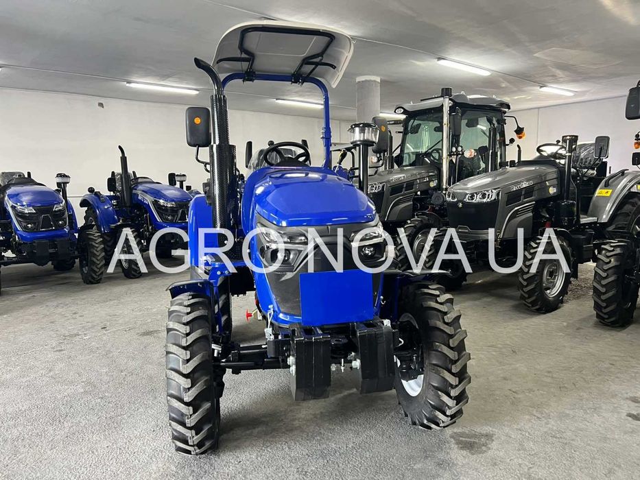 Міні трактор ФАЙТЕР Т 254 Примусова Гідравліка з Дашком Рівна Підлога