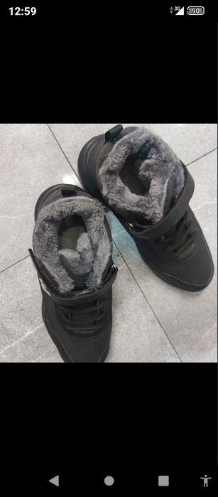 Зимові чоловічі кросівки хутро 42р(27 см)
