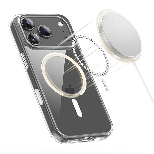 Etui Tech-Protect Flexair Hybrid CC MagSafe na iPhone 17 Pro Max - prz