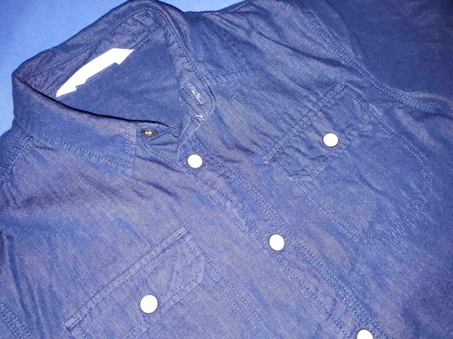 Koszula jeans H&M - rozmiar 140