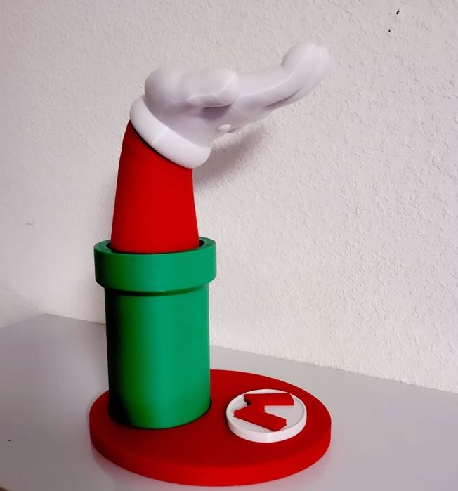 Suporte de auricular - Mario Bros