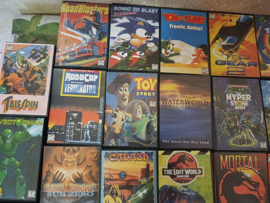 Картриджи Sega  новые рабочие!Цена за картридж черепашки ниндзя!