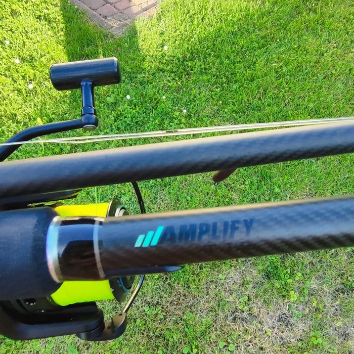 Zestaw karpiowy Avid carp amplify 13ft plus kołowrotki Nash