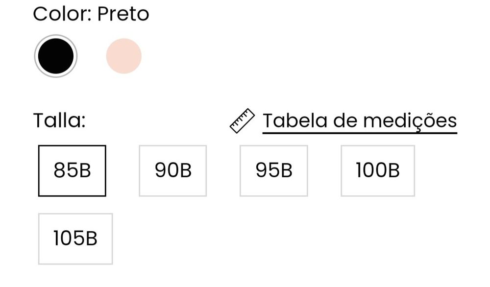 Body redutos sem costuras com enchimento e aro