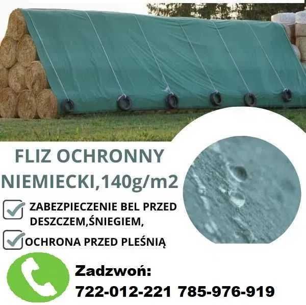 Fliz Agrowłóknina Do Okrywania Bel Słomy Made in Germany