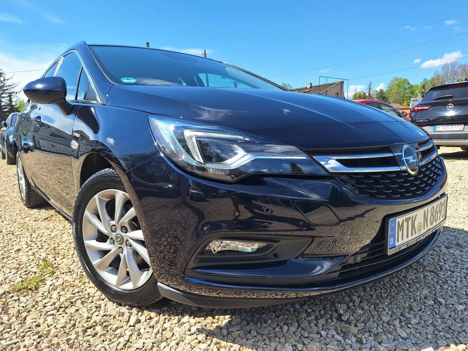 Opel Astra 1.4 150 KM, keyless, Ilux, ACC, el. klapa, navi, półskóry, model 2019
