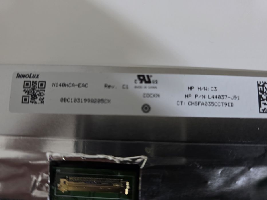 Ecrã 14" FHD Innolux N140HCA‑EAC elitebook 840 G6