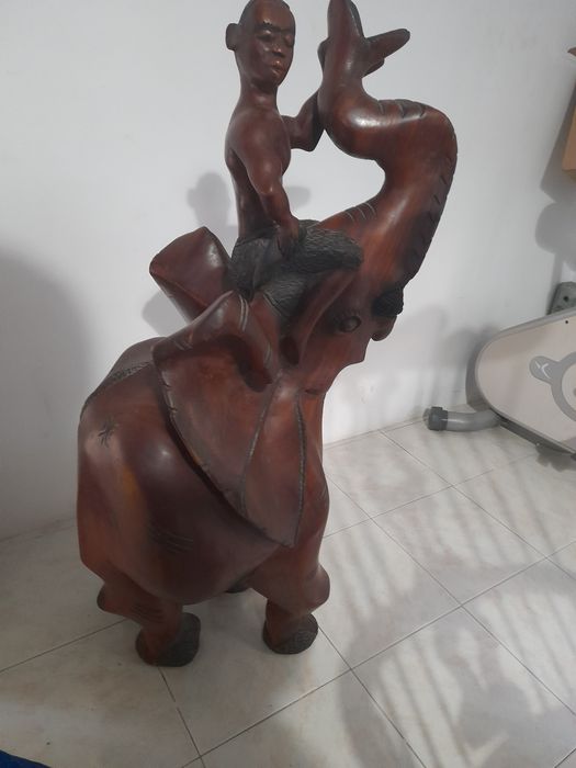 Elefante de Madeira de decoração
