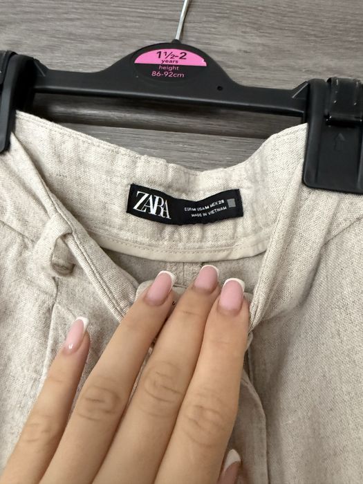 Костюм zara льон s-m