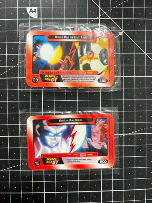 Karty Dragon Ball GT Chio (8 i 10)