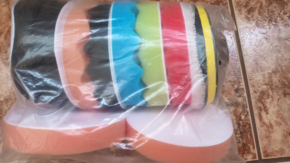 12шт Полировальные круги 125мм набор кругов для полировки 80мм