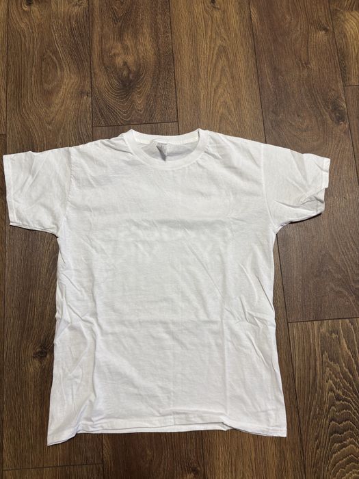 Nike футболка біла унісекс бавовняна Swoosh By Nike принт на спині Casual Streetwear чоловіча жіноча