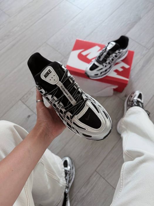 Кросівки Nike P-6000 Metallic/Black premium | Кроссовки Найк чоловічі жіночі