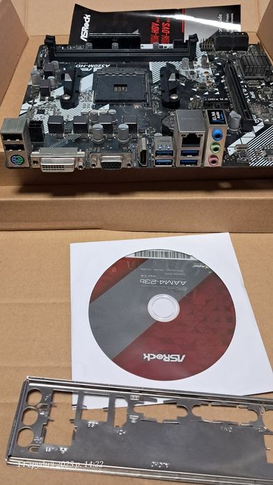 Материнська плата A320M-HDV R4.0