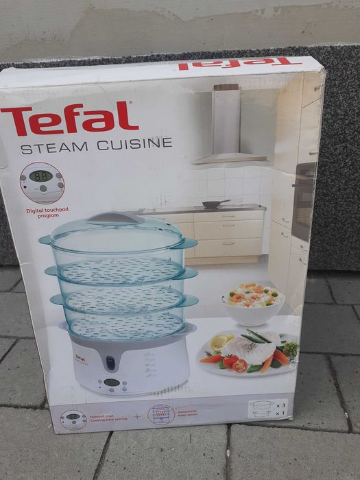 Garczek do gotowania na parze Tefal