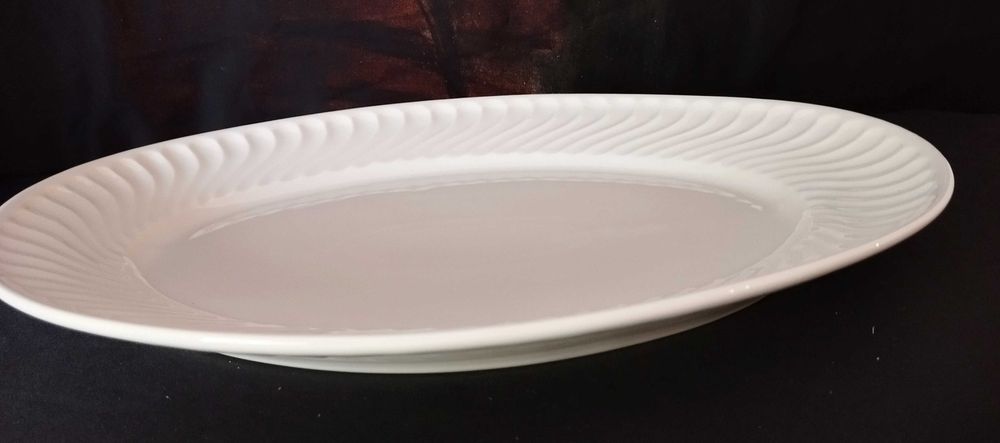 Lot 2X travessa oval pequena, coleção Sagres, Vista Alegre, porcelana