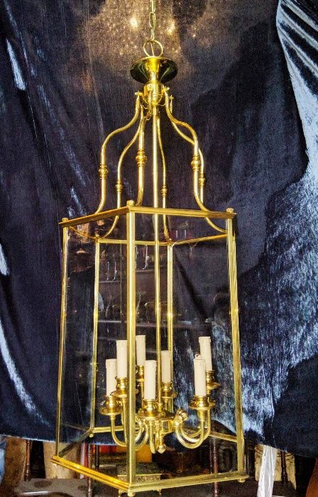 Lanterna Interior Grande Dimensão 9 Lâmpadas