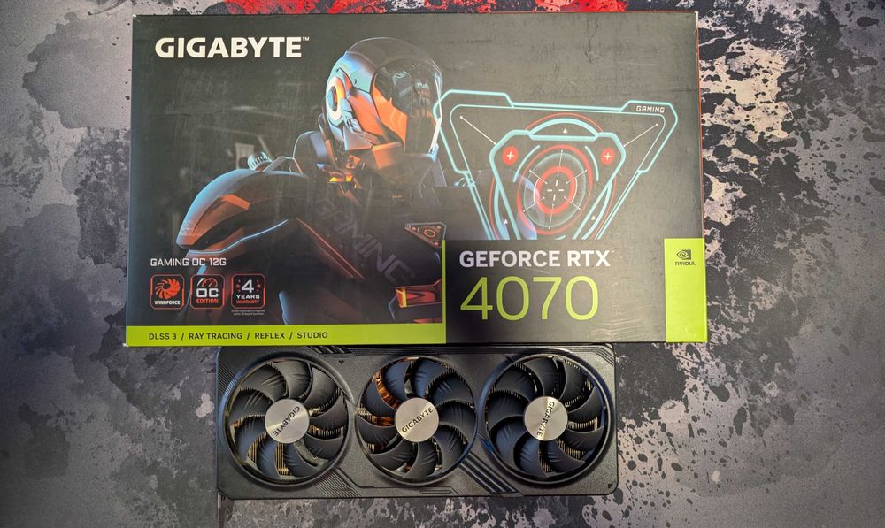 NVIDIA GeForce RTX 4070 Gigabyte GAMING OC – gwarancja do 02.06.2026!