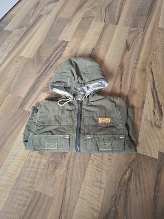 Wiosenna kurtka w kolorze khaki rozmiar 80