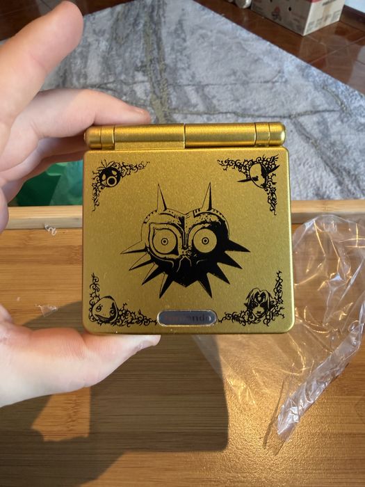 Gameboy Advance SP Majora’s Mask ecra IPS