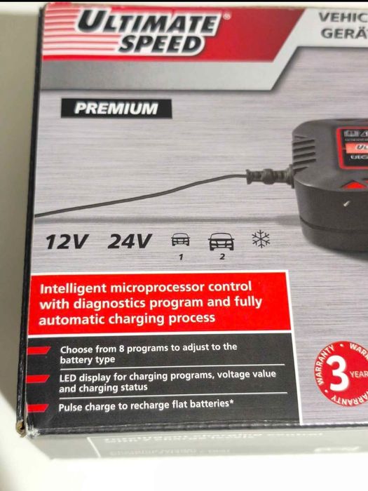 Carregador de baterias 12v e 24v