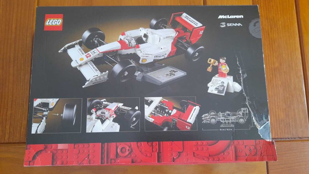 LEGO McLaren MP4/4 e Ayrton Senna F1