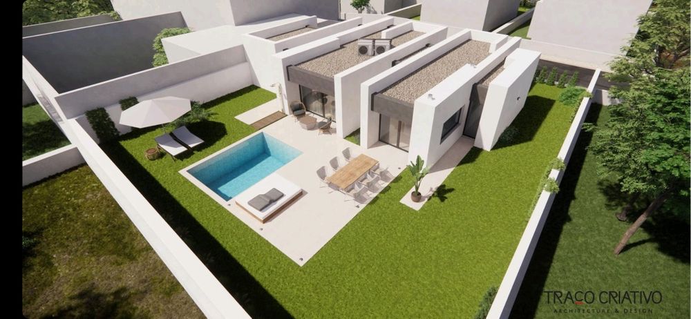 Terreno urbano com projecto aprovado