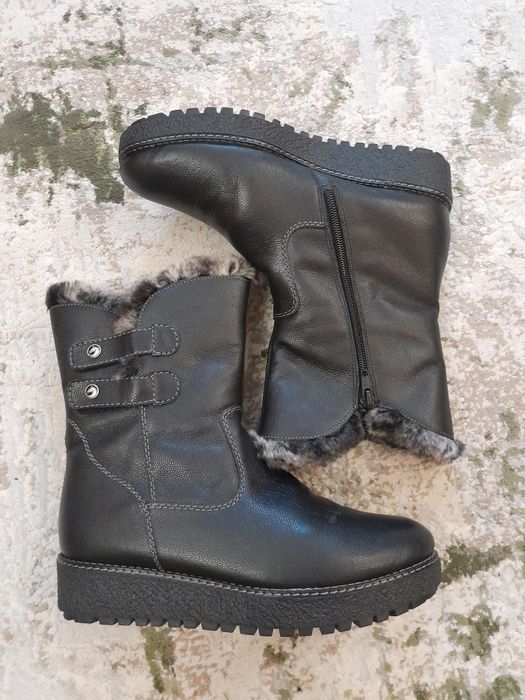 Продам шкіряні чоботи Remonte р.37