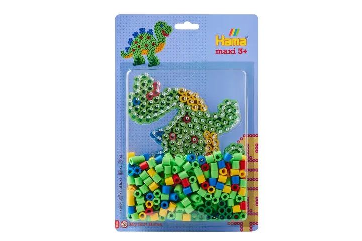 Hama maxi blister 250 z dinozaurem 015-8909 90988. Dante. Nowy Produkt