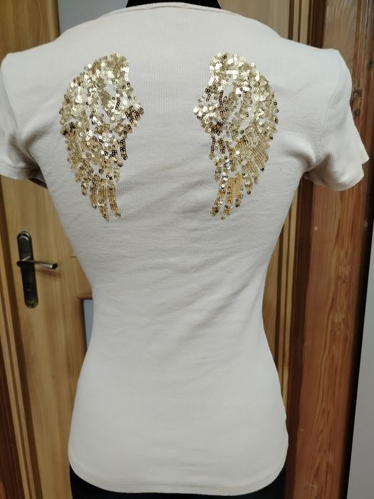 Bluzka bez prążek rozm uniwersalny