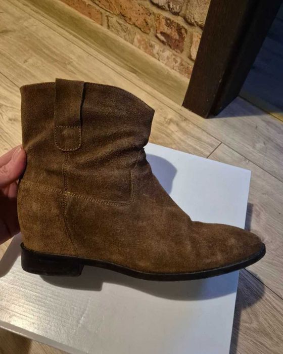 Badura- botki zamszowe