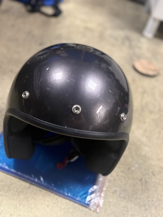 Capacete aberto Spidi Antracite L